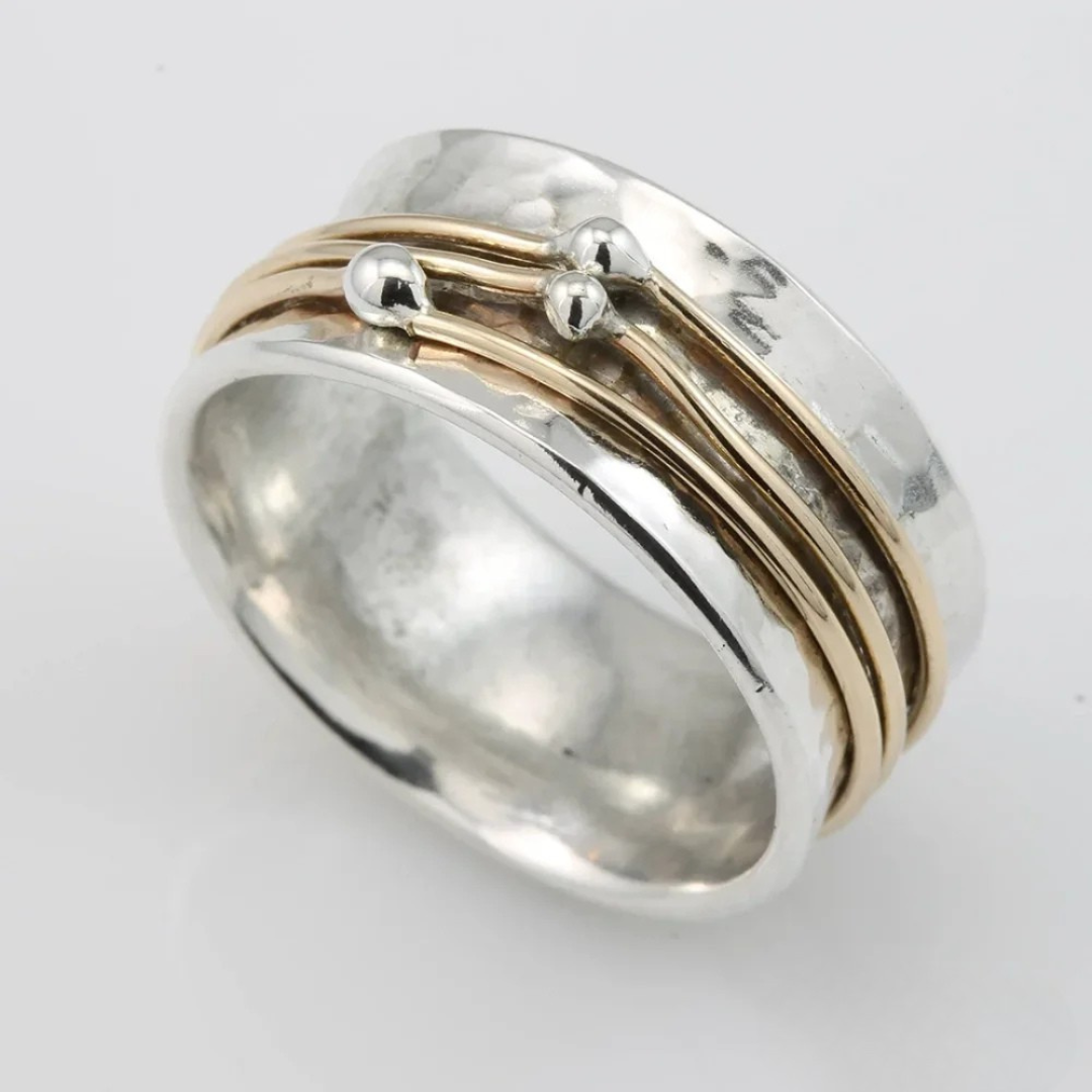 Vintage Gold Silver Ring
