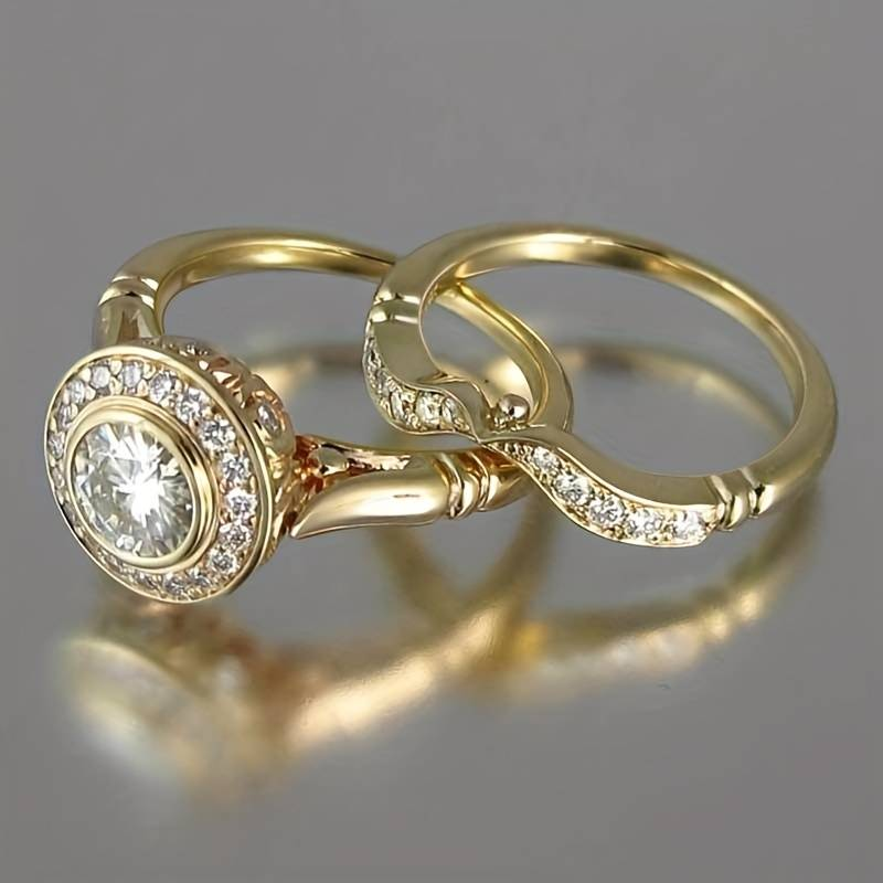 Vintage Angelique Ring with Zirconium