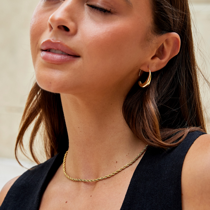 Drop-Shaped Earrings