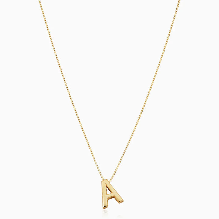 Initial Letter Necklace