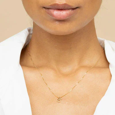 Initial Letter Necklace