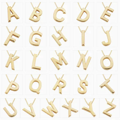 Initial Letter Necklace