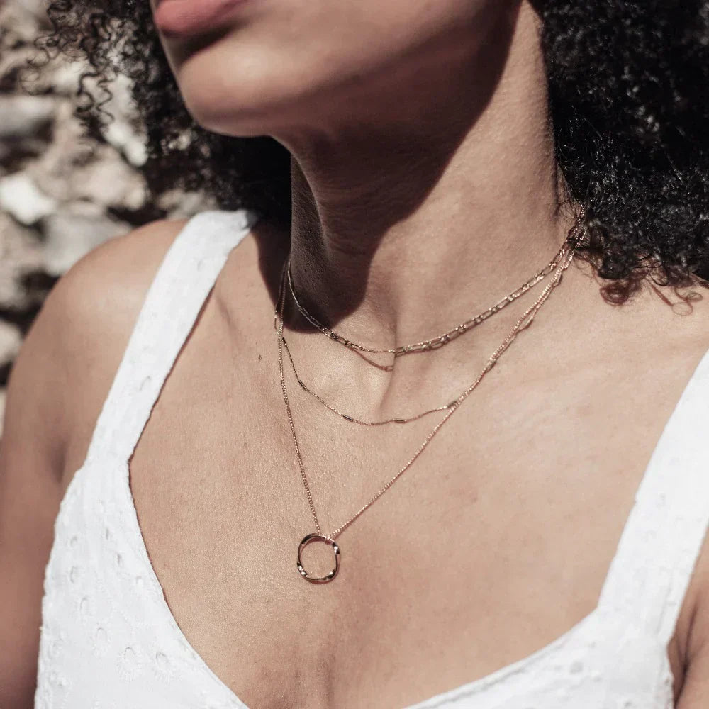 Open Circle Necklace