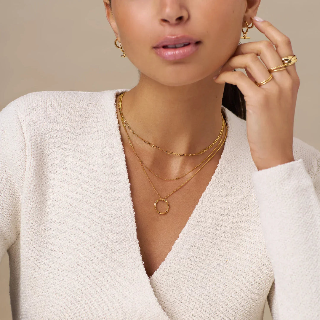 Open Circle Necklace