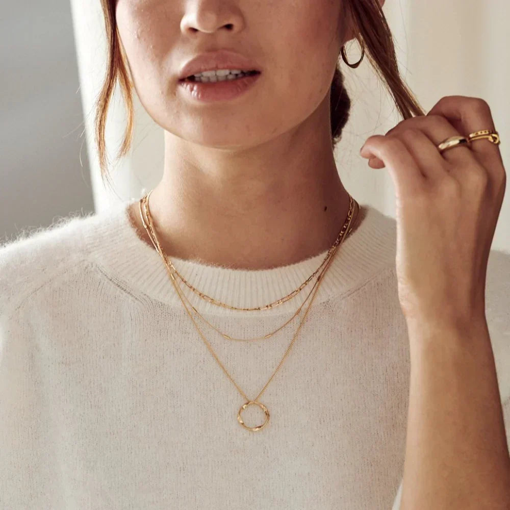 Open Circle Necklace