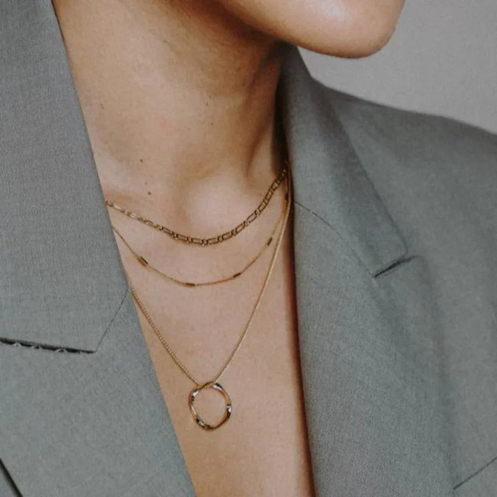 Open Circle Necklace