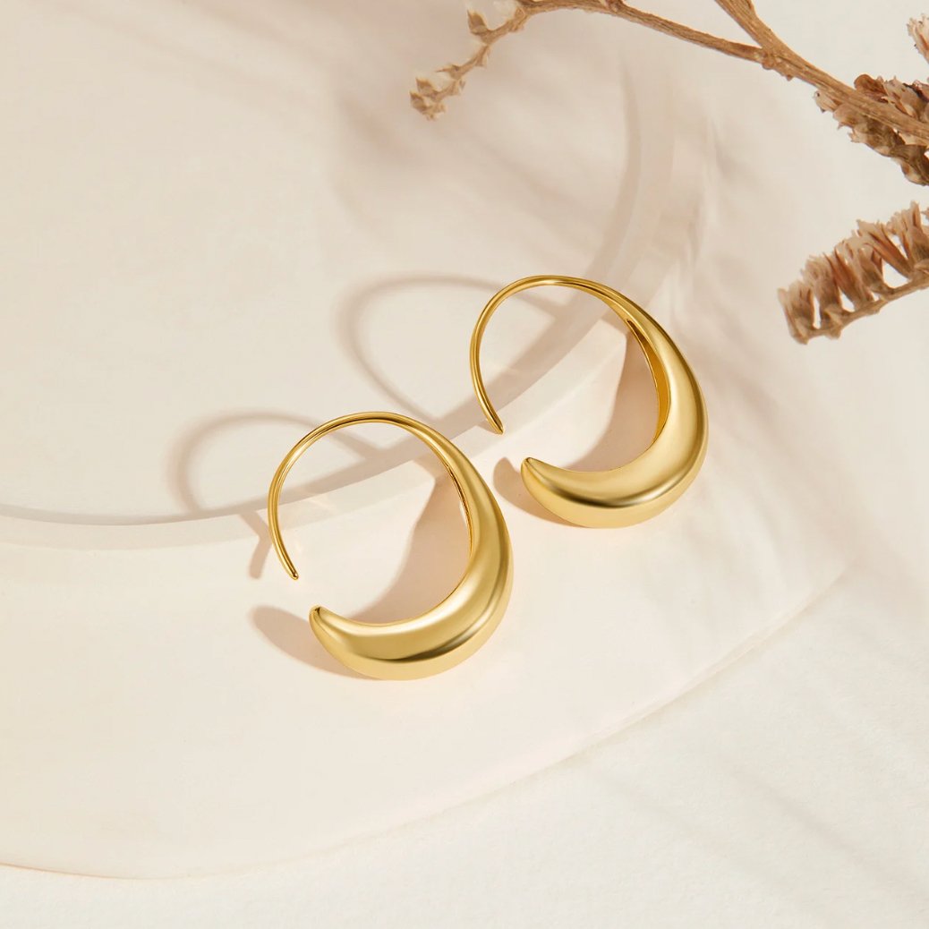 Drop-Shaped Earrings